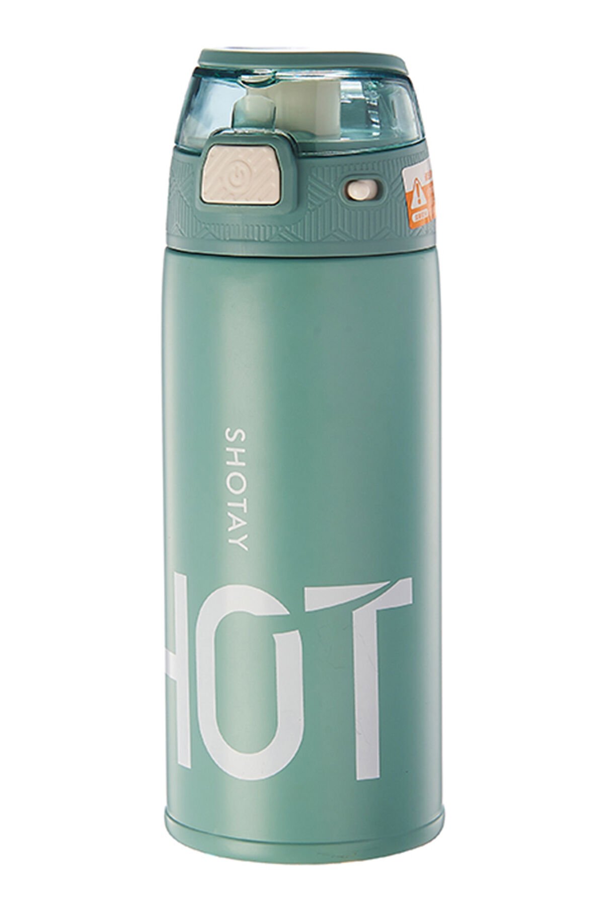 Şeffaf Kapak Termos Unisex Matara 530 Ml. SHT-ST-8137-4