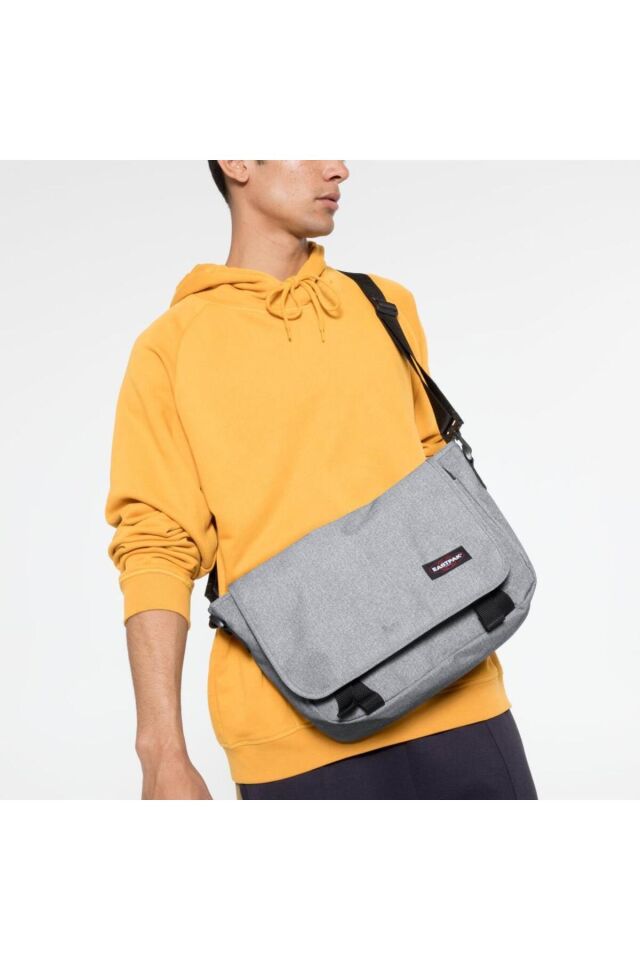 JR Black Denim Omuz Çantası Sunday Grey EK077363