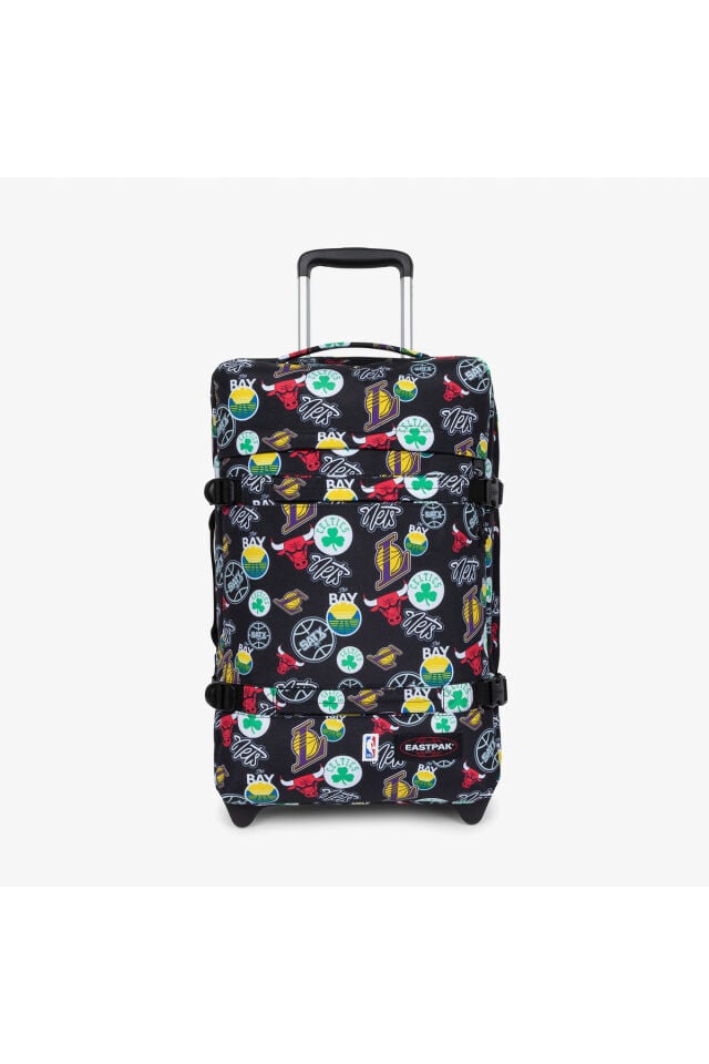 Transit'R S NBA Takım Desenli Unisex Renkli Valiz