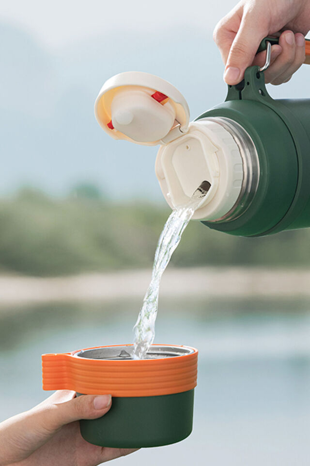 Camper Çelik Termos Unisex Matara 1500 Ml. SHT-ST-8216-2