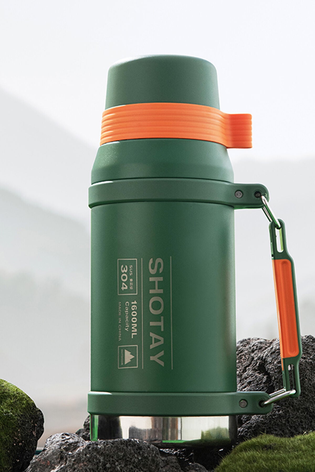 Camper Çelik Termos Unisex Matara 1500 Ml. SHT-ST-8216-3