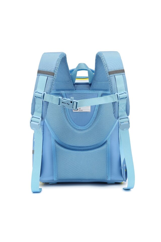 Hello Dragon Unisex Omurga Koruyucu Laptop&Sırt Çantası Açık Mavi - Sarı