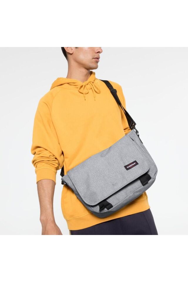 JR Black Denim Omuz Çantası Sunday Grey EK077363