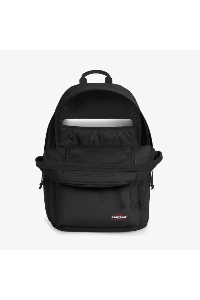 Padded Double Unisex Siyah Sırt Çantası