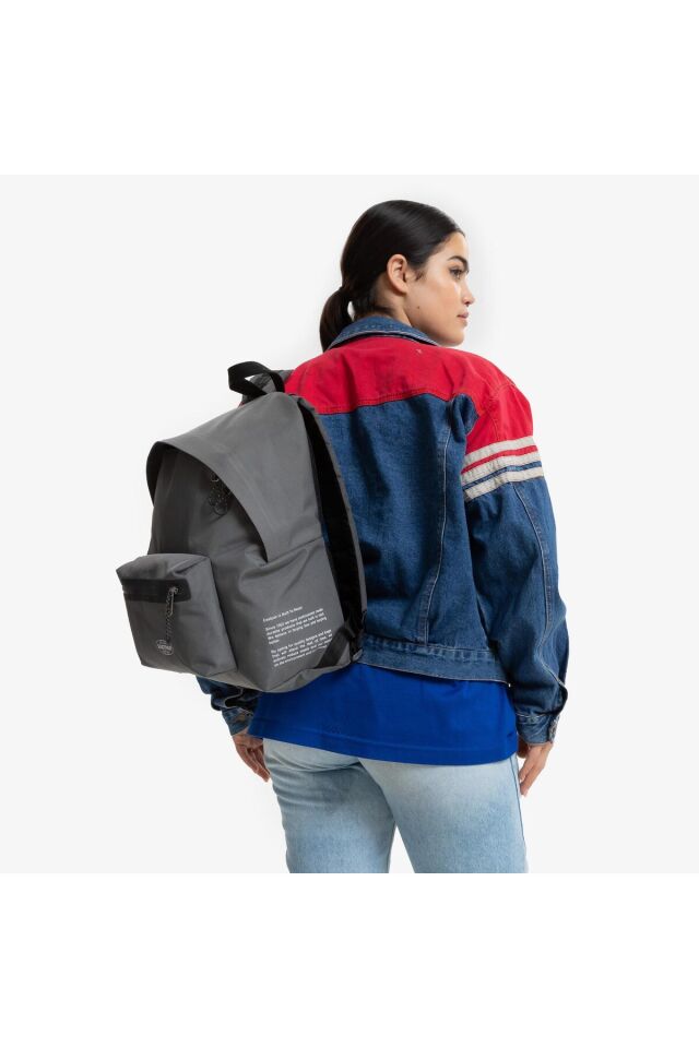 Double Cros Unisex Beyaz Sırt Çantası Ek0006206o11 3E7-GRİ
