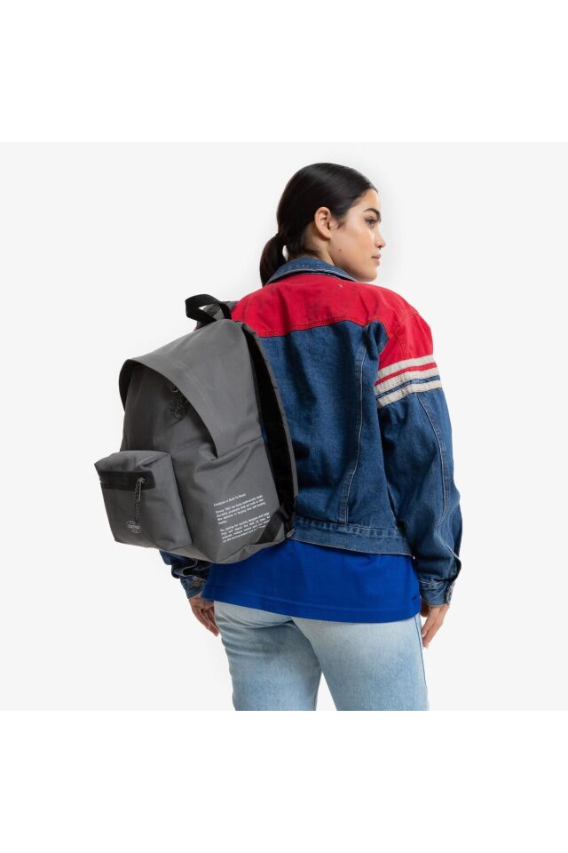 Double Cros Unisex Beyaz Sırt Çantası Ek0006206o11 3E7-GRİ