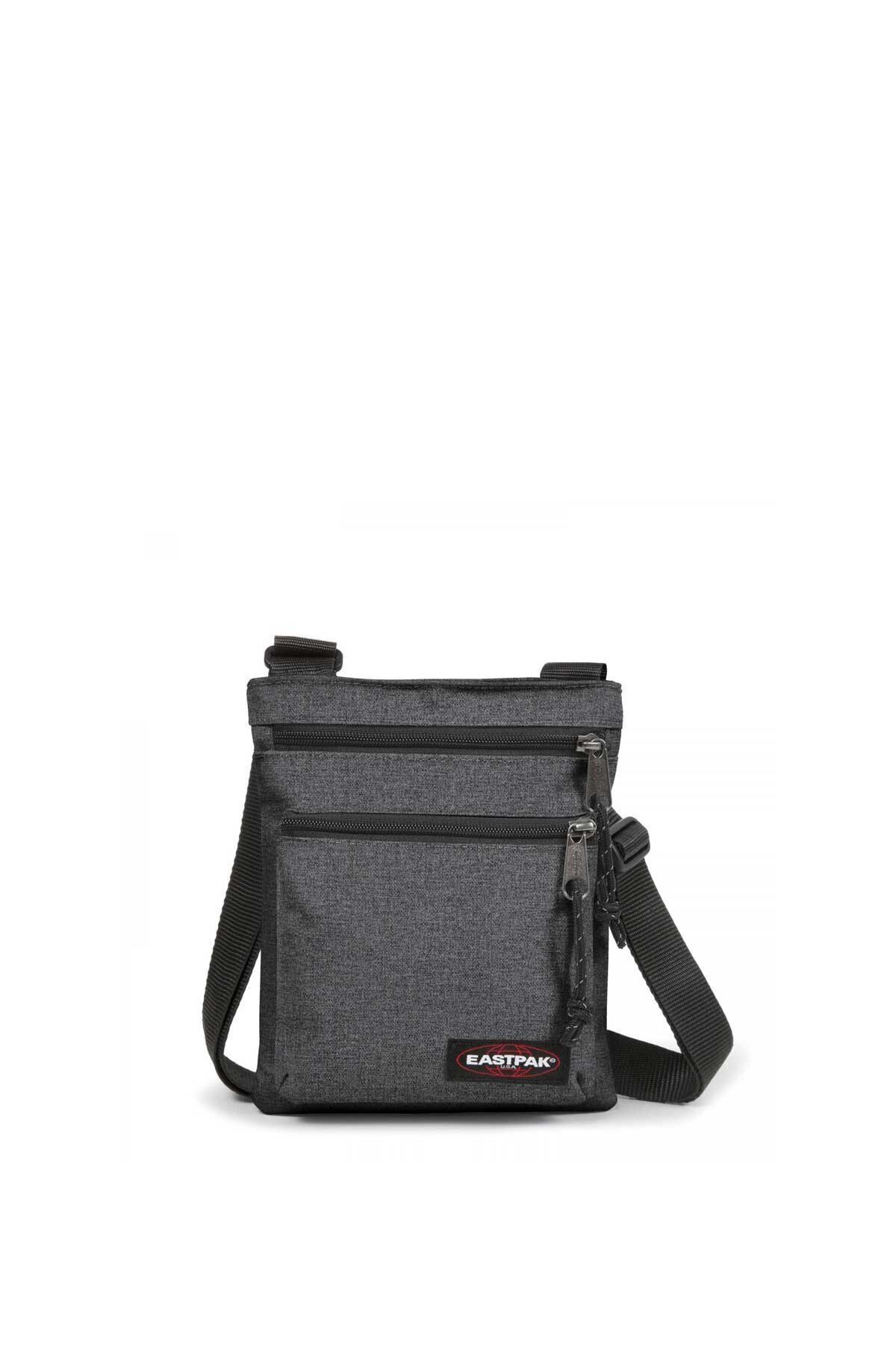 Unisex Rusher Çapraz Askılı Erkek Çanta Ek000089 Black Denim