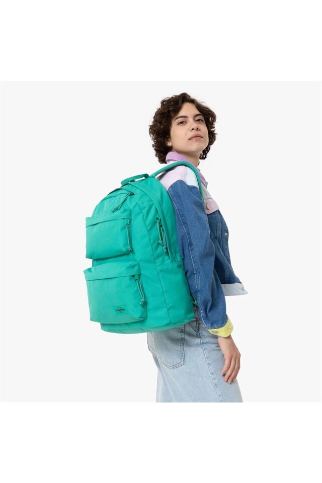 Padded Double Botanic Green Yeşil Sırt Çantası Yeşil - Tek Ebat