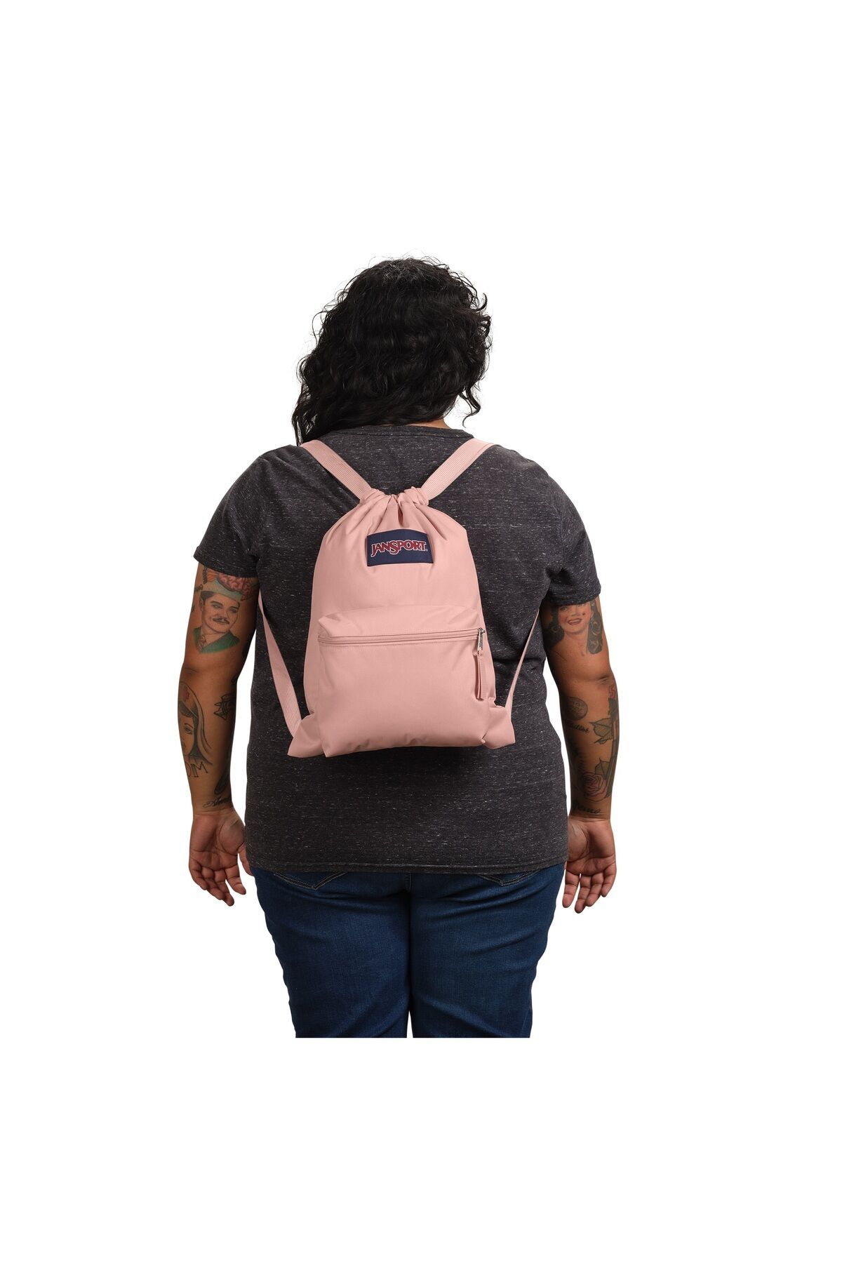 DRAWSACK MISTY ROSE SIRT ÇANTASI PEMBE - Standart